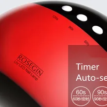 Профессиональный 24 Вт УФ лампа красный корпус Жук умный датчик Сушилка для ногтей USB зарядка фототерапия машина отверждения все УФ светодиодный Гель-лак