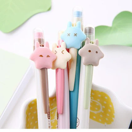 

50pcs kawaii automatic pencil lot cute star mechanical pencils kids school office writing supplies candy color korean pencil