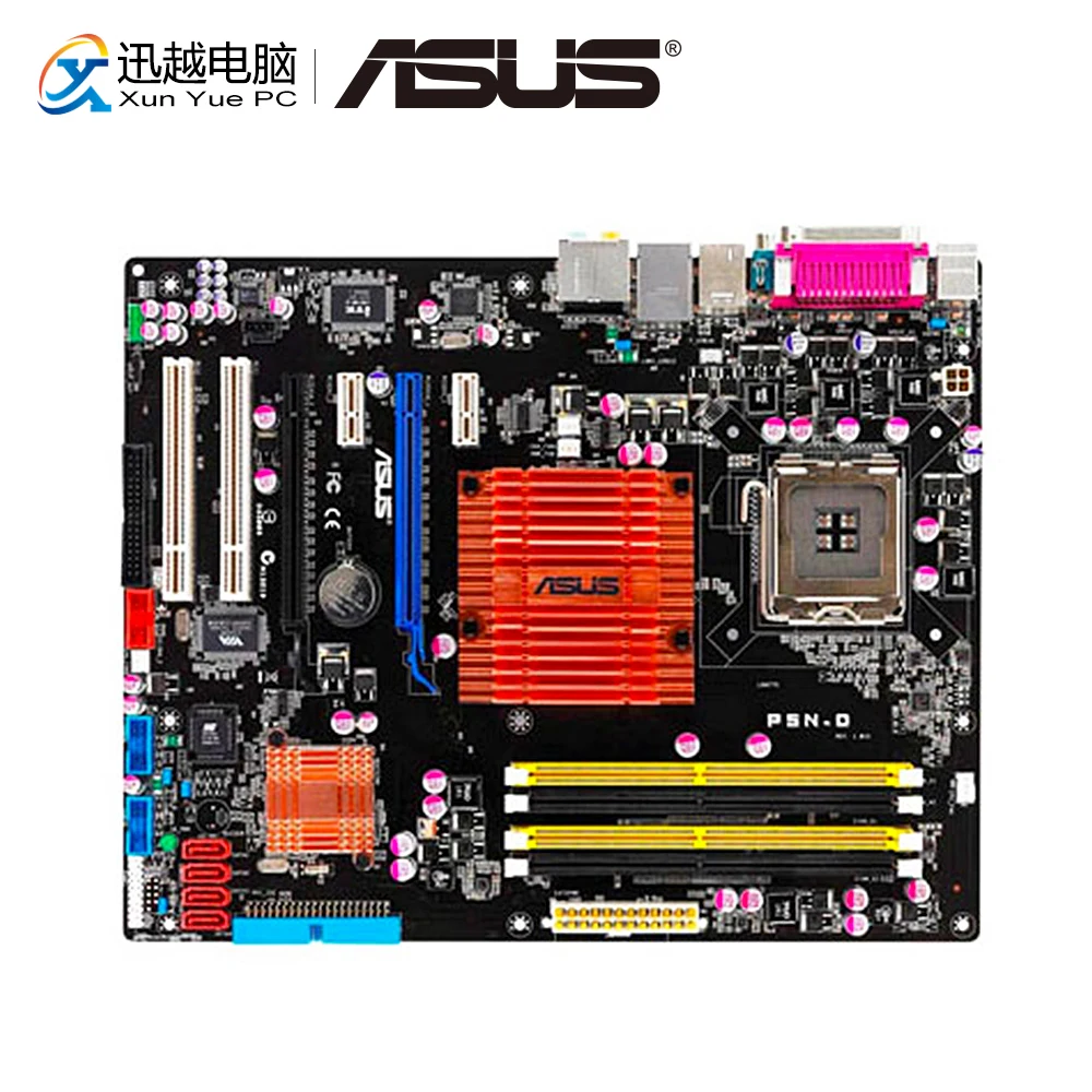 

Asus P5N-D Desktop Motherboard P45 Socket 775 DDR3 8G SATA2 USB2.0 Micro-ATX