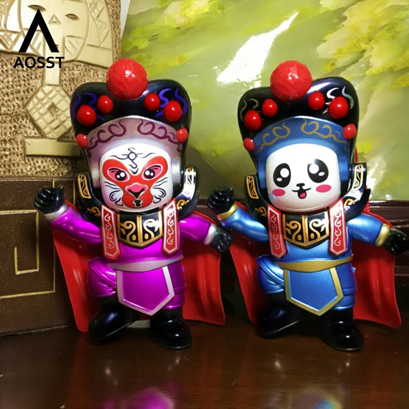 Кукла AOSST Panda с коробкой для смены лица китайская Волшебная традиционная