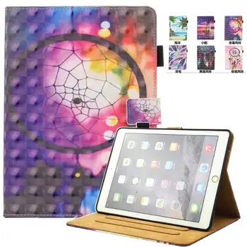 

Marble Pattern Flip Cover For Apple iPad air 1/ air2 For iPad 5 6 Case Tablet Soft TPU Silicone PU Leather Stand Skin Shell