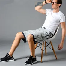 Летние Пляжные шорты Для мужчин s бермуды для серфинга доска Шорты для мужские купальники серфинг Шорты доска Шорты быстросохнущая серебро A1657