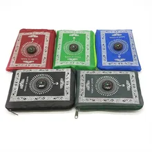 60*100 см молящийся коврик путешествия мусульманский коврик для молитв с компасом Карманный переносная сумка нейлон водонепроницаемый коврик для молитвы Кемпинг Туризм