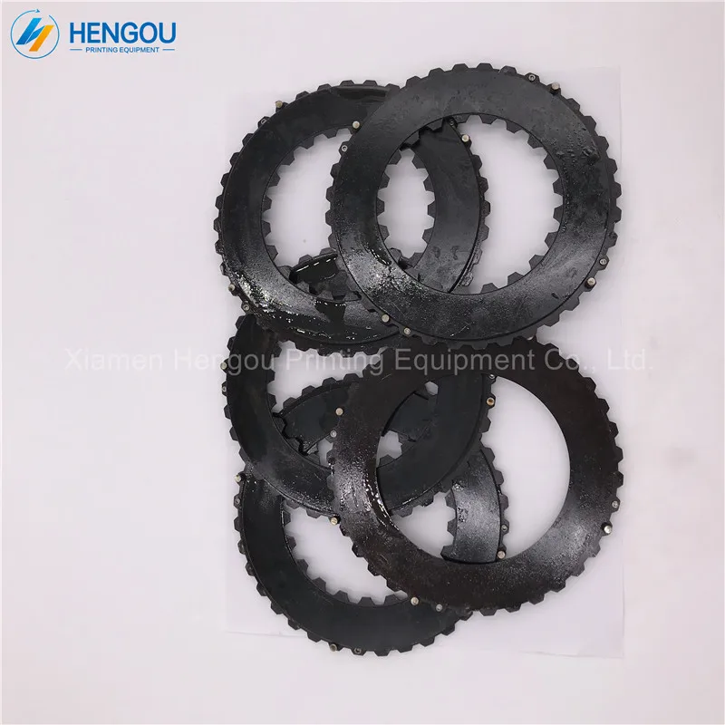 

1 Set=9 Pieces Heidelberg Offset Printing GTO Brake for GTO52 Machine Brakes Outer Diameter 149mm