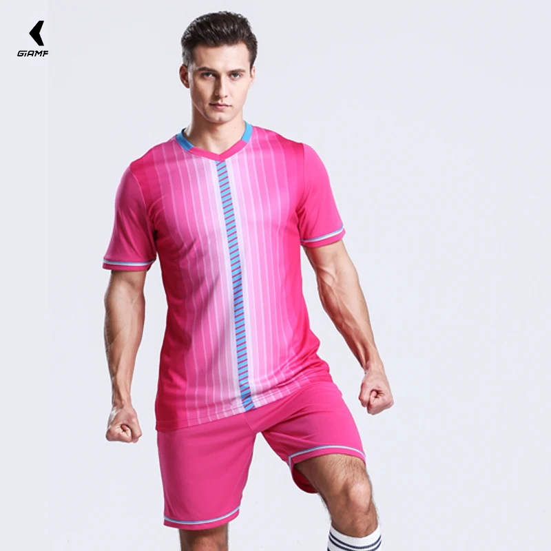 الذكور قمصان كرة قدم Camisetas دي فوتبول زي عالية الجودة كرة القدم مجموعات فريق التدريب الرياضية المحملة البوليستر اللياقة البدنية الملابس