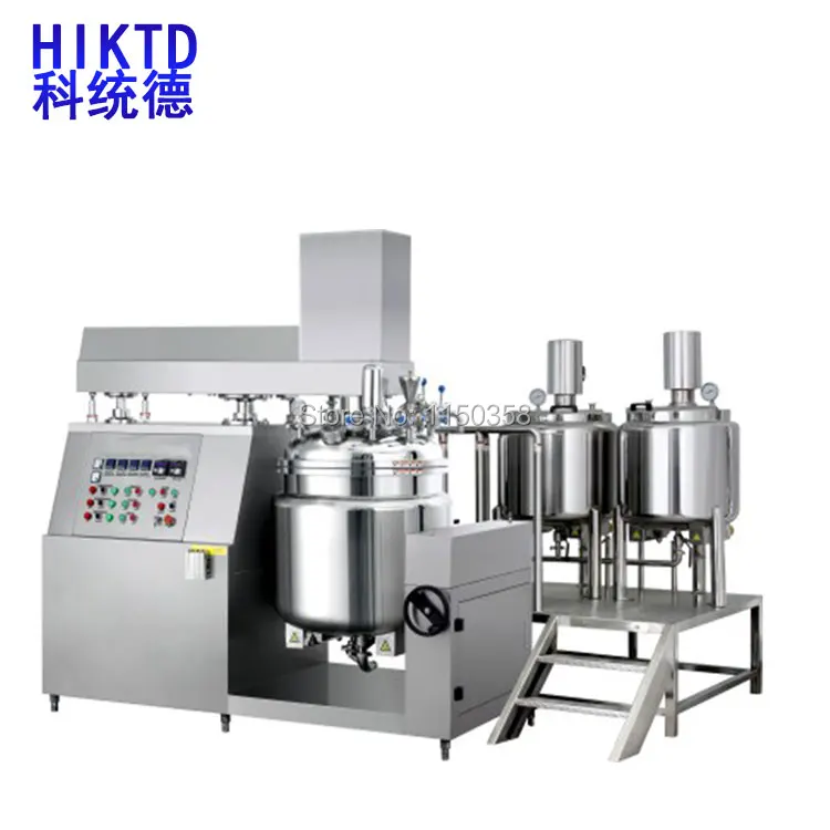 

CE GMP ISO DSZL-100 Vacuum Homogenizing Emulsifying Machine for Cream,Ointment,Lotion,Detergent Making Machinery,