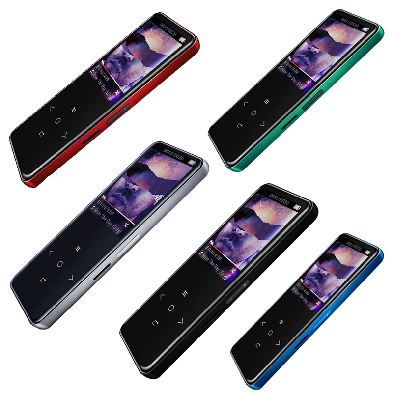 Bluetooth mp3 speler сенсорный экран BENJIE A20 Ultra dunne 8 Гб Muziekspeler 1 дюйма без потерь HiFi Geluid met