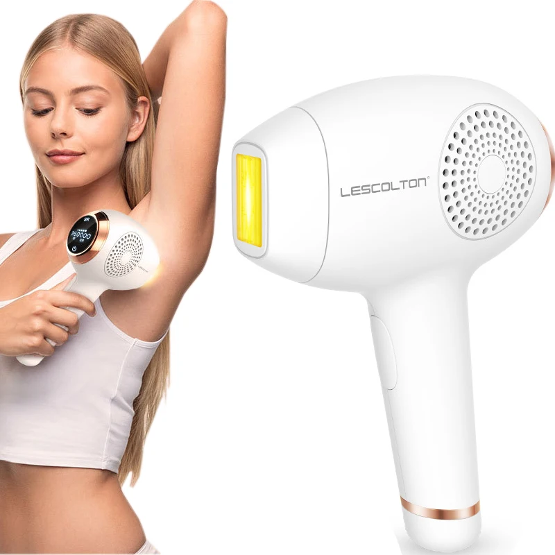

IPL Laser Hair Removal Machine 2 In 1 Laser Epilator Hair Removal Permanent Bikini Trimmer Electric depilador a laser 350000Puls
