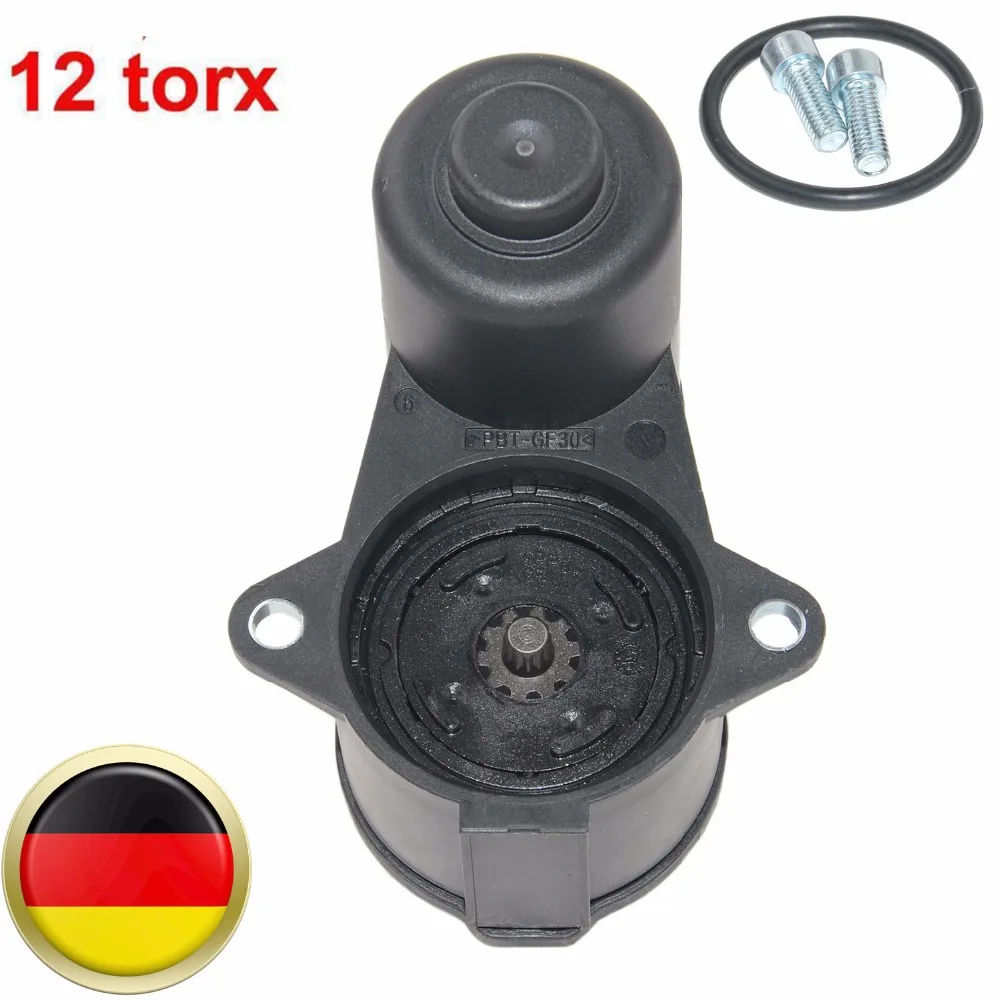 For VW Tiguan Passat B6 Sharan Audi Q3 TRW Rear Brake Motor Calipers 3C0998281B