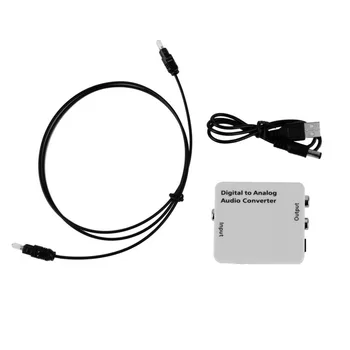 

Digital Optical Toslink Coax to Analog R/L/RCA Audio Signal Converter Adapter Wholesale