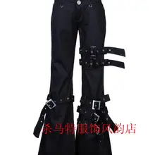 Горячее предложение! Распродажа! Корейский ночной клуб мужская одежда расклешенные брюки панк нейтральные брюки размер плюс мужской бар Сценические костюмы 27-42