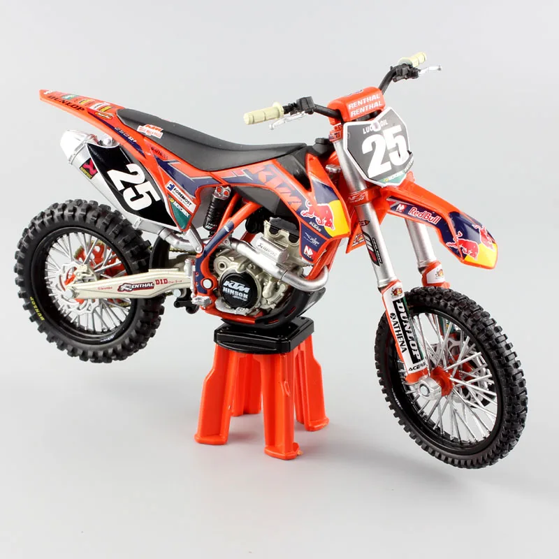 1/12 KTM 250SX-F № 25 напитка red bull от производителя racer SXF 2013 Марвин Musquin масштаб мотоциклов литья под давлением модель Мотокросс MX Байк игрушки