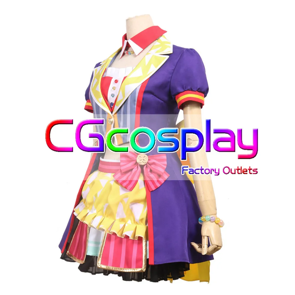 CGCOS Express BanG Dream! Hello HappyWorld 2nd один Matsubara Kanon форма аниме игры Косплэй Хэллоуина| |