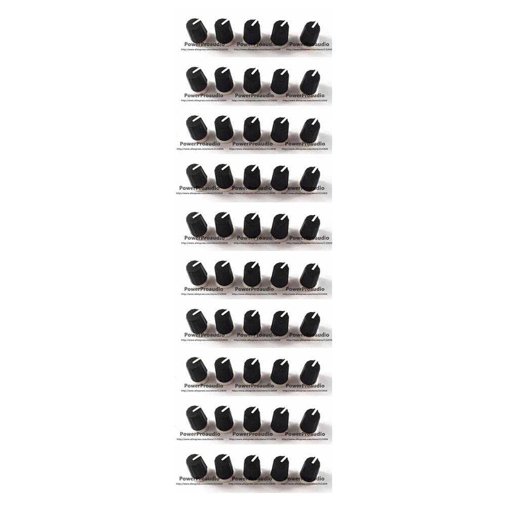 

50PCS Replace Black EQ Rotary Knob For Pioneer DJ MIXER DJM djm-2000 900 850 750 700 800, - DAA1176 DAA1305 BLACK