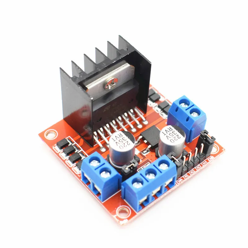 

New Dual H Bridge DC Stepper Motor Drive Controller Board Module L298N for Arduino