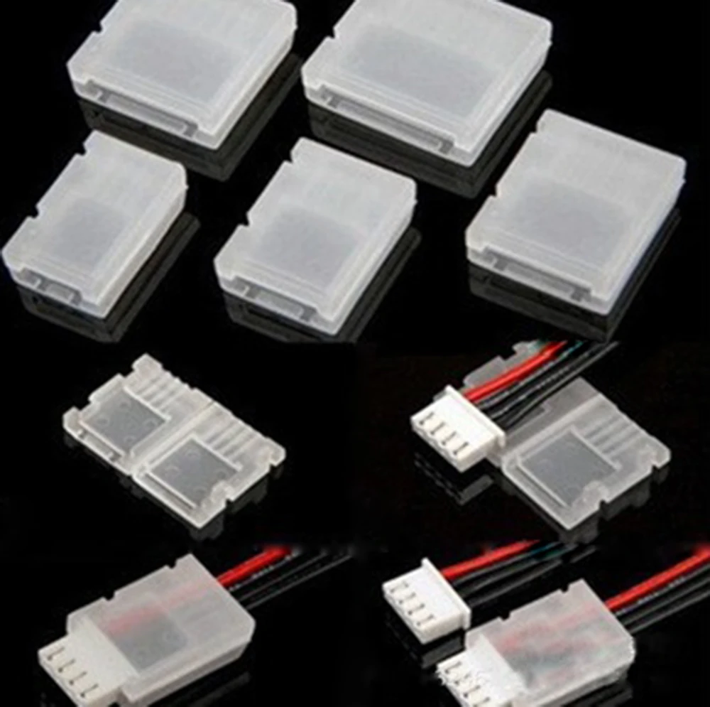 

10 Pieces 2S 3S 4S 5S 6S Balanced Head Protection Balance Plug Savers AB Clip Dropship