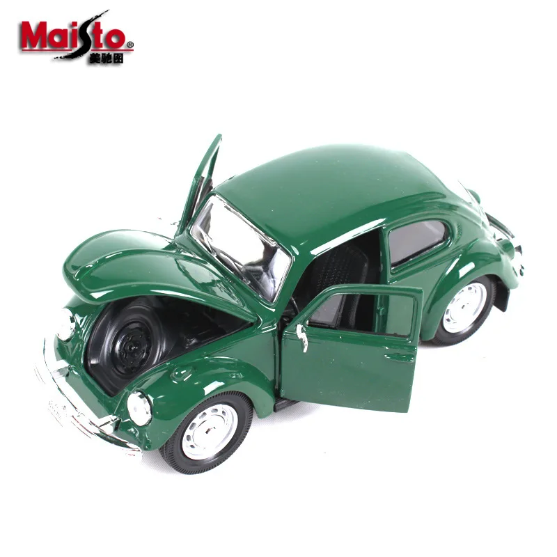 Maisto 1:24 Volkswagen-beetle классическая модель автомобиля из сплава украшение Коллекция игрушек инструменты подарок