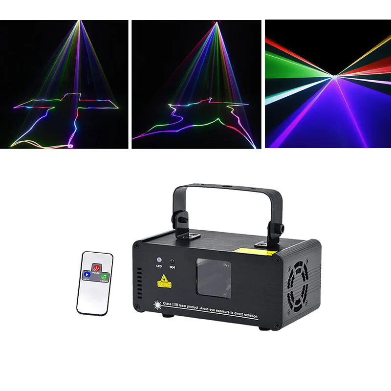 Sharelife Mini RGB Full Color DMX Laser Scan Light PRO DJ Home Party