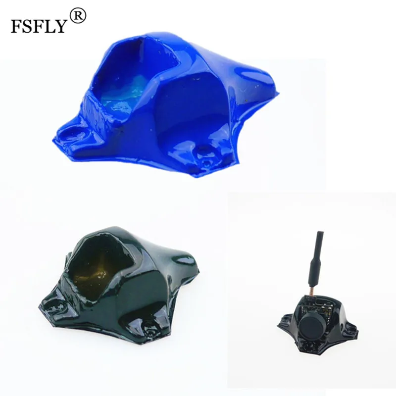 Plastic shell Light Professional RC FPV Refit upgrade Blue black shell suit for 5.8G cameras Airplanes Parts & Accs VS H36