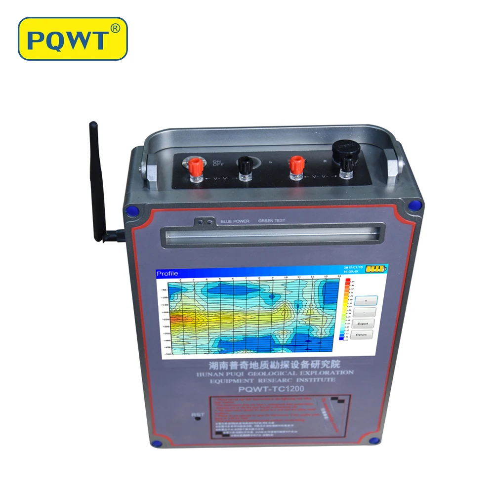 Pqwt-tc1200 1500 м глубокая вода обнаружения подземные воды Finder Системы