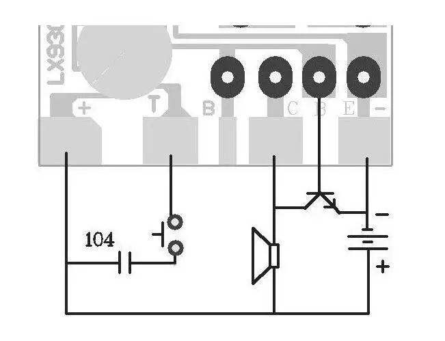 Звуковой модуль для игрушек схема