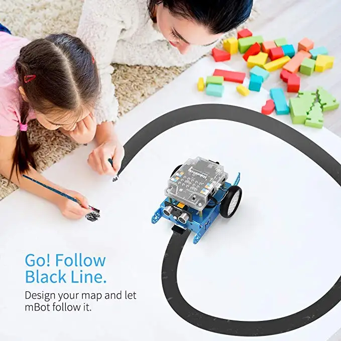 Новинка 2019 Makeblock Mbot V1.1 программируемые детские игрушки развивающий подарок на