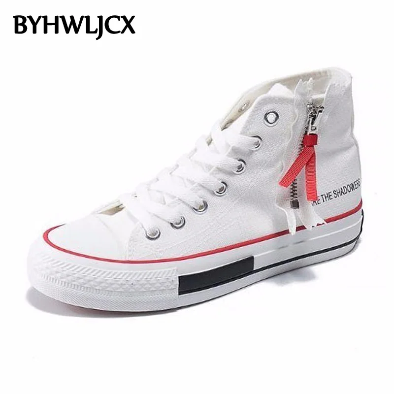 Sports Woman High-top Vulcanized Shoes Outdoors Summer Fashion Canvas Shoe Leisure Time Women's Shoes Sports Woman High-top Vulcanized Shoes Outdoors Summer Fashion Canvas Shoe Leisure Time Women's Shoes