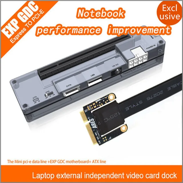 Marka Yeni PCIe PCI-E PCI Diz&uuml;st&uuml; Harici Bağımsız Ekran Kartı I&ccedil;in Dock Express Card Mini PCI-E S&uuml;r&uuml;m V8.0 EXP GDC