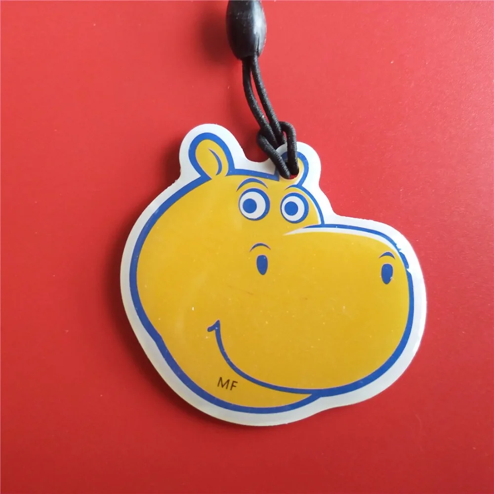 RFID Smart Changeable IC Card Keyfob with Block 0 Writable 13.56Mhz M1 1K S50 Copy Clone UID Entry Access Proximity
