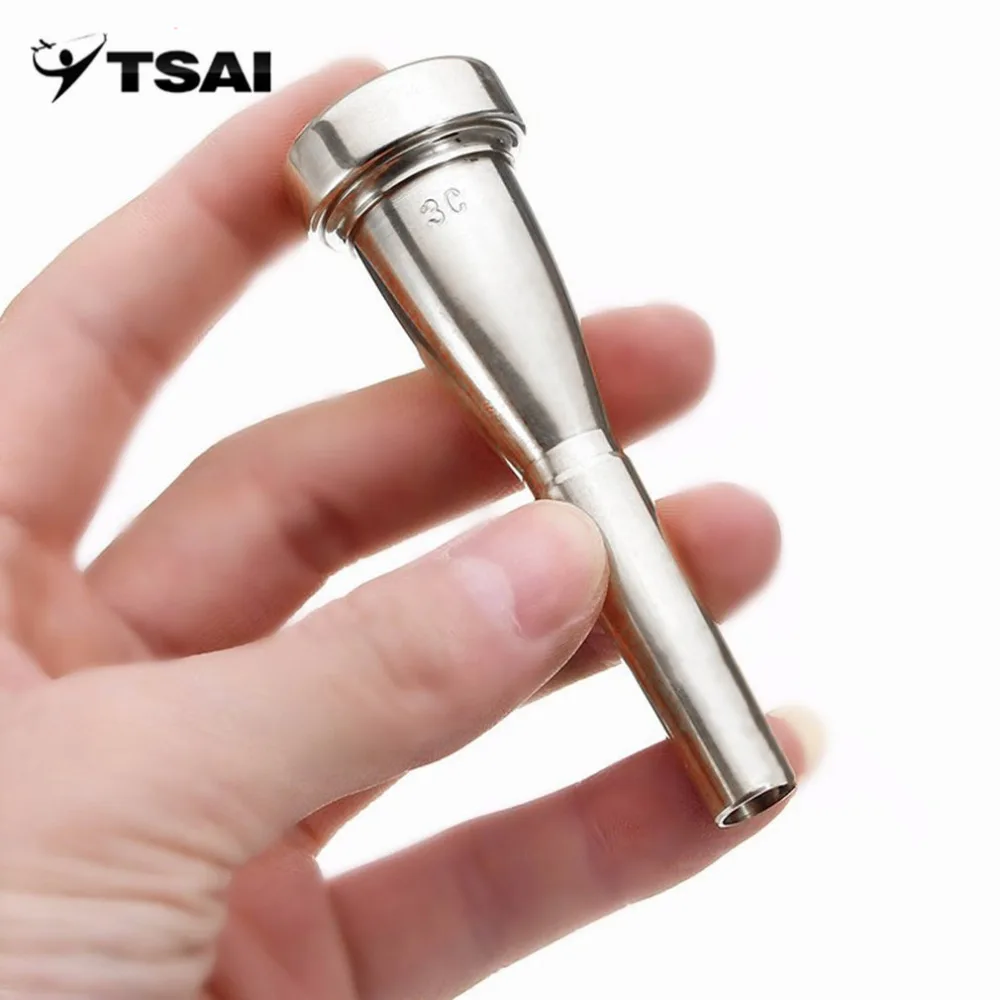 TSAI из нержавеющей стали 3C загубник для трубы для Yamaha для Bach металлический высокий регистратор и C трубы аксессуары два цвета Горячая