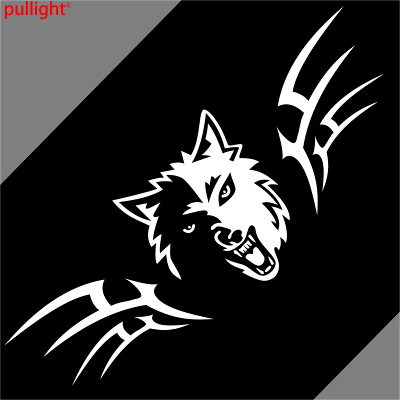 Hot Sell Car Wolf Stripe Animal Window Hood Decals Vinyl Graphics