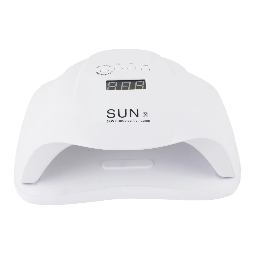 SUNX 54 Вт с инфракрасным зондирования 30/60/90s таймер умная сенсорная кнопка УФ лампа