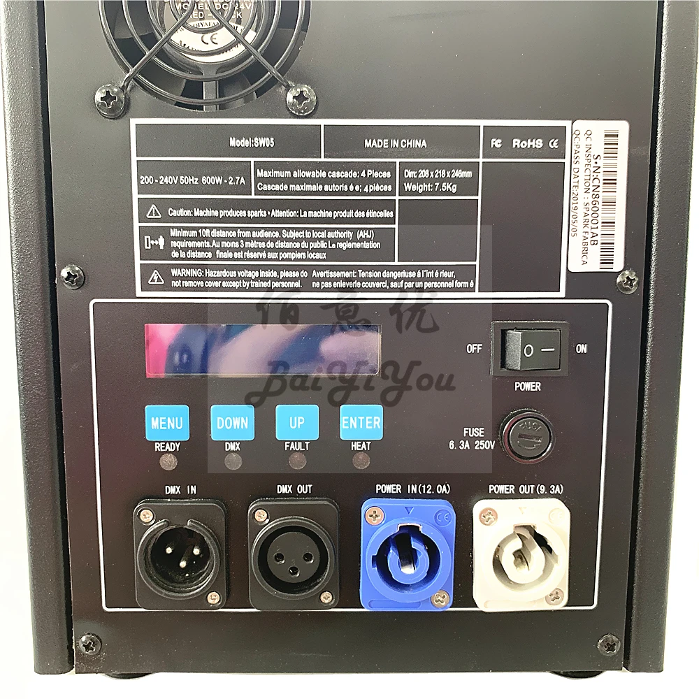 BY 600w spark 10
