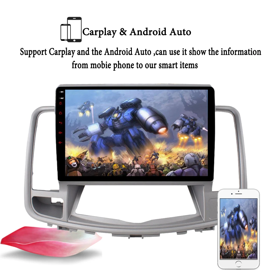Excellent android 9.1 car dvd 10.1