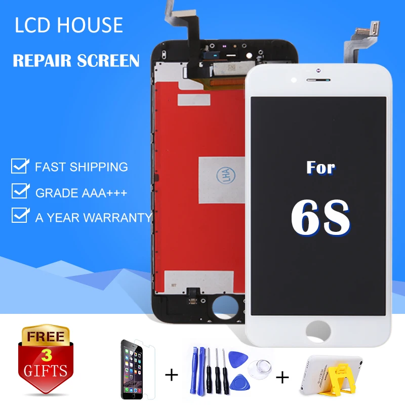 No 1 AAA 4 7 Inch LCD For IPhone 6S Display Touch Screen With Digitizer Replacement