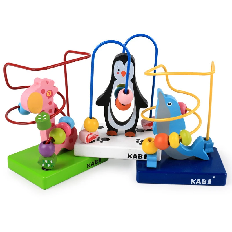 Bebe Jouets En Bois Cube Perle Labyrinthe 18 Mois Bande Dessinee Montessori Educatifs En Bois Jouets Pour Enfant En Bas Age Oyuncak Brinquedos Para Aliexpress