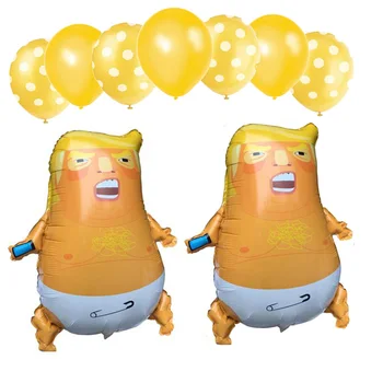 

Trump Baby Balloons Creative Unique Funny Party Balloon Funny helium air Balloons Donald Trump Parade protest decorations