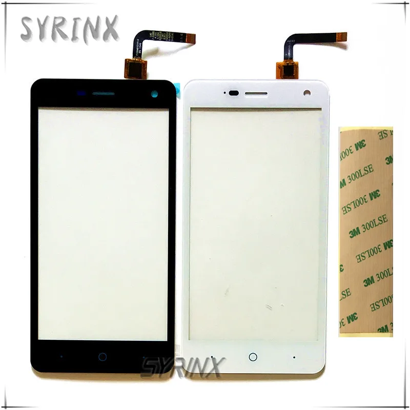 

Syrinx With 3M Tape Versions 1.0 / 1.1 For ZTE Blade L3 5.0" Front Glass Touch Screen Digitizer Panel Sensor Lens Replacement