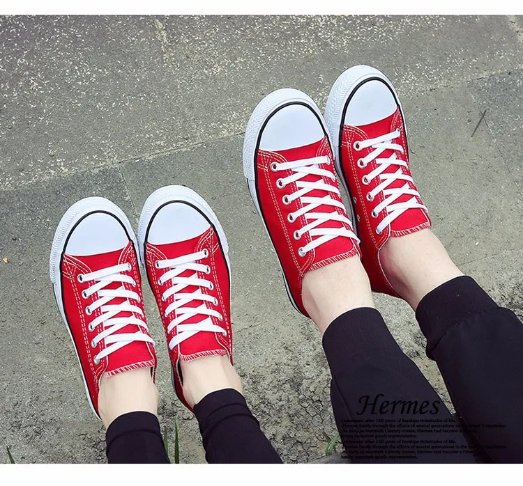 Hellozebra Men Casual Canvas Shoes Classical Lace Up Solid Flats Breathable Board Soft Leather Students Shoes 2016 Autumn New (27)