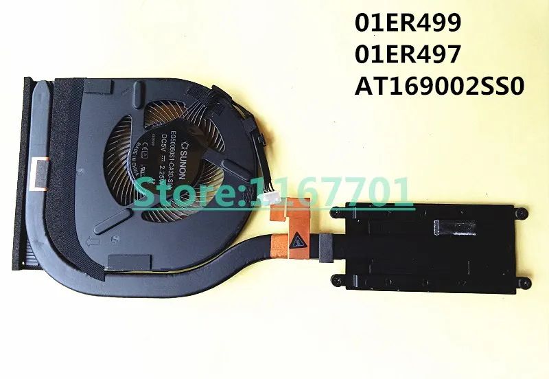 

New Original Laptop/Notebook CPU cooling Radiator Heatsink&Fan for Lenovo Thinkpad T480 01ER499 01ER497 AT169002SS0