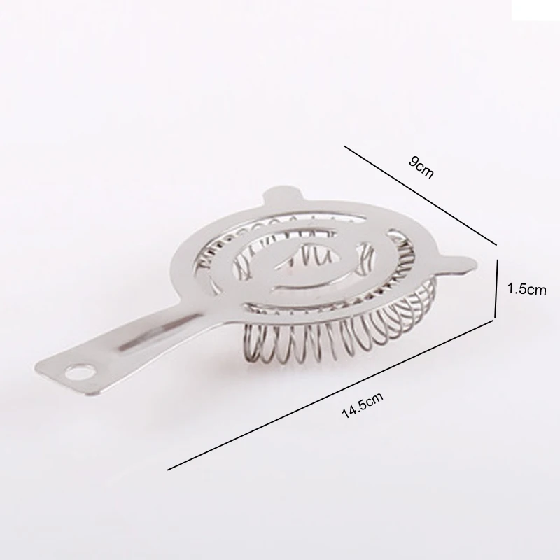 Стальное сито бар аксессуары инструменты смешать лед для напитков 1 шт. фильтр из нержавеющей стали коктейльный бар проволока бармен шейкер
