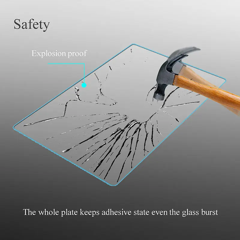  For Lenovo Yoga Book 10.1 Inch Tempered Glass + Keyboard Glass Protective Full screen Transparent 2