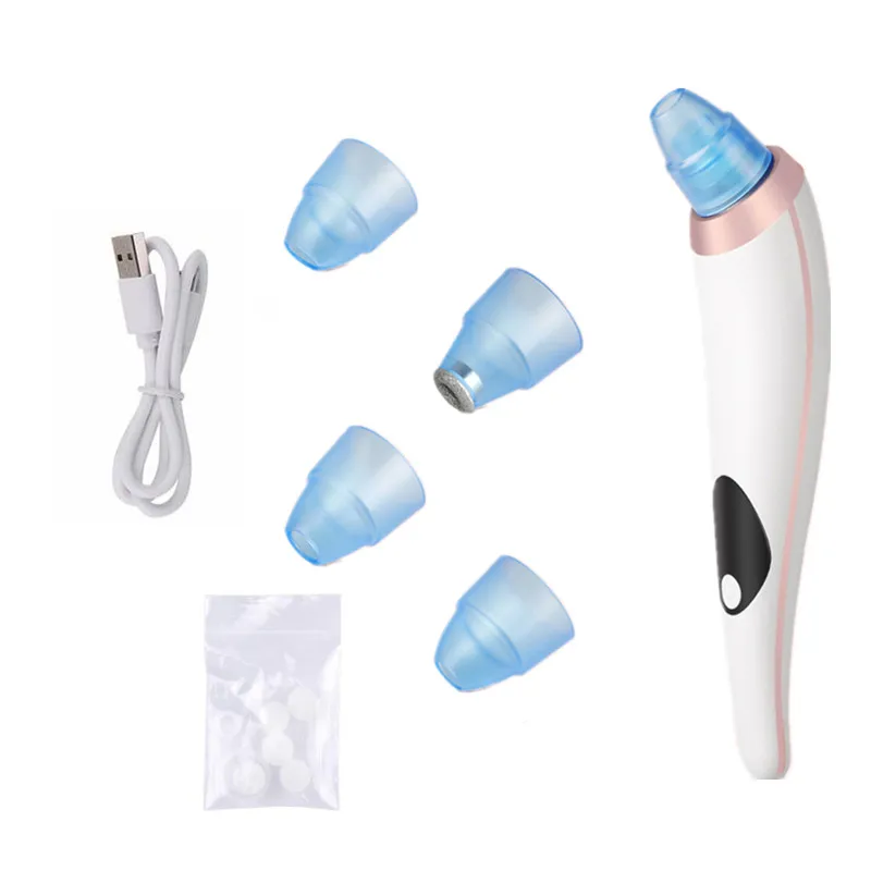 

USB Charging Blackhead Remover Vacuum Skin Care Pore Acne Pimple Removal Vacuum Suction Tool Face Clean Machine 40#717