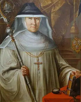

Old painter's original oil painting on canvas: Maria Rosa