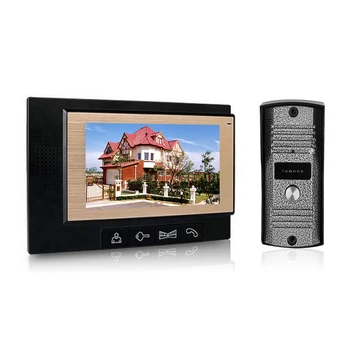 

7-inch LCD Color Video Door Phone Intercom System Night Vision Camera Kit IR Night Vision Camera Door Bell Home Security
