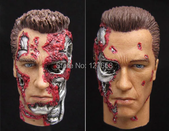 

1/6 Terminator T800 Arnold head sculpt for 12inch action figure DIY