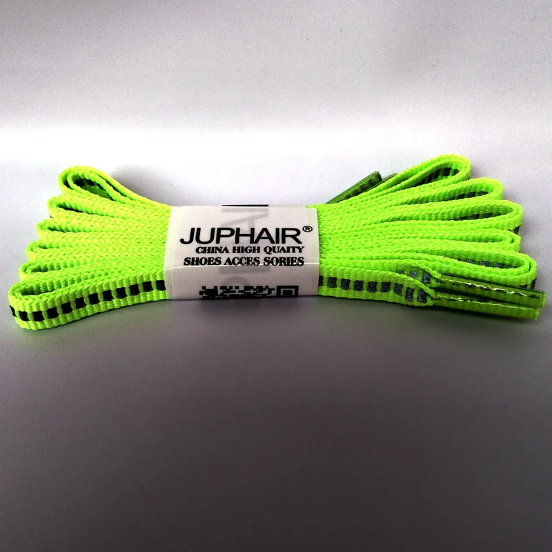 JUP1-12Pair Fluorescent Green Reflective Flat Shoelaces Luminous Safety Shoelaces Not Visible Laces Cords Fashion Party Camping JUP1-12Pair Fluorescent Green Reflective Flat Shoelaces Luminous Safety Shoelaces Not Visible Laces Cords Fashion Party Camping