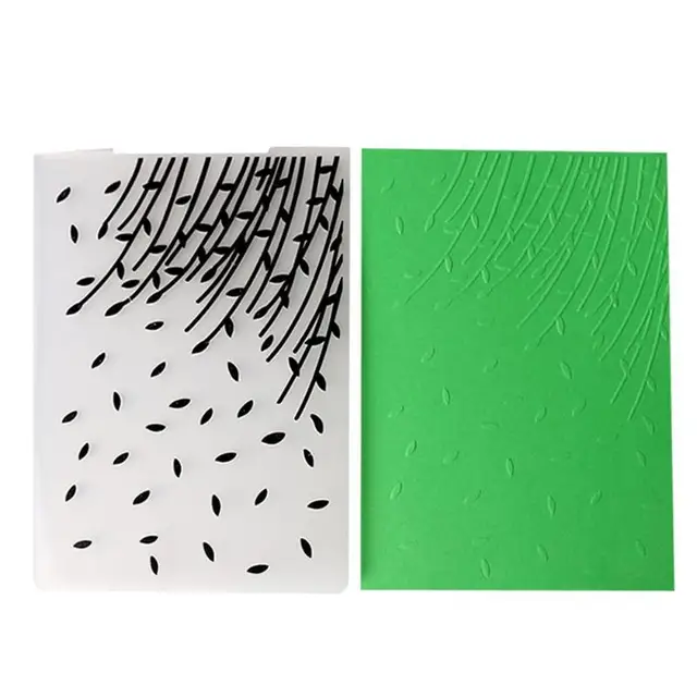 6 Style Plastic Scrapbooking Embossing Folder Template Mold Handmade DIY Card Making Decoration Craft