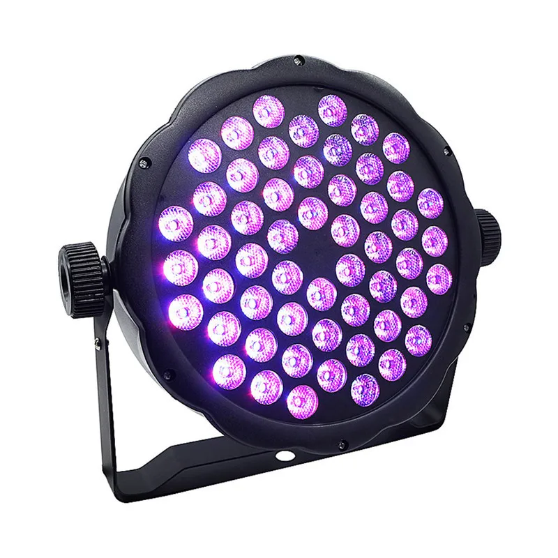 

54LED Professional LED Par Stage Effect Light RGBW 110V 220V LED Laser Projector Stroboscope Stage lamp lighting for ktv party