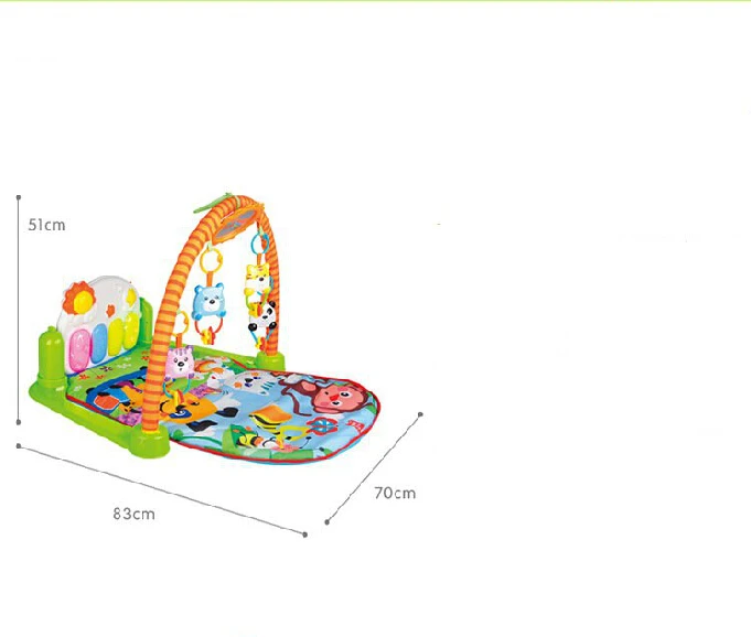 83*70*53 см детские развивающие игрушки игровой ковер Goma eva Baby Puzze музыка ползающий коврик с музыкой и фортепиано Поролоновый мат дети